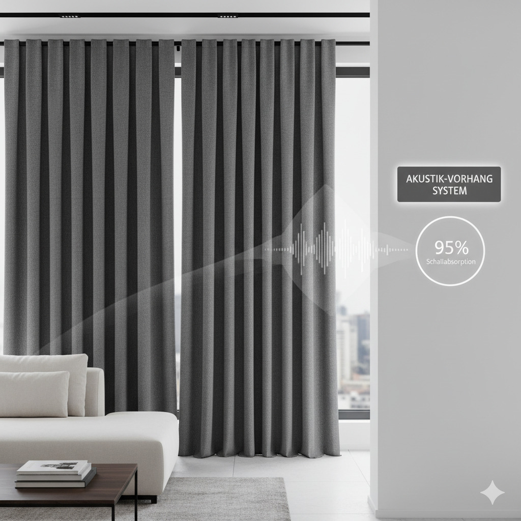 Akustik-Vorhang System